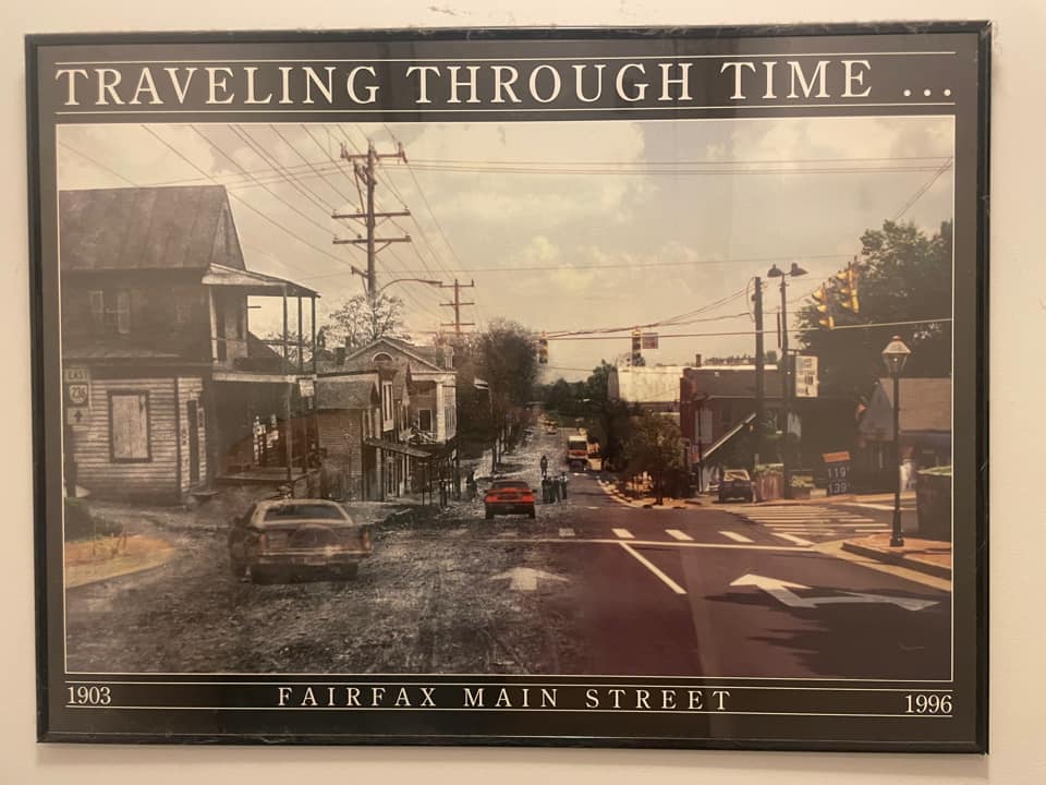 Fairfax Virginia - historic view (circa 1903)